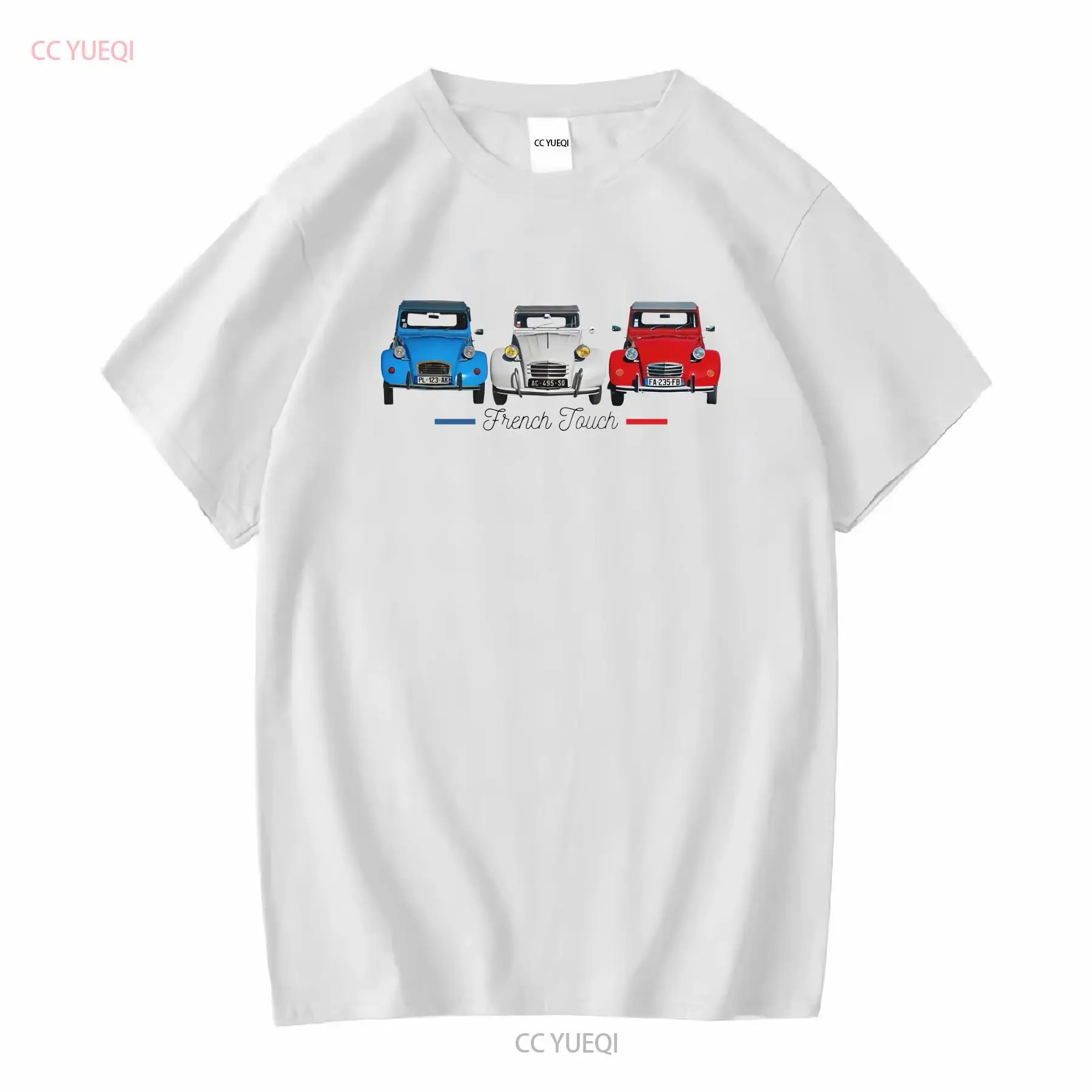 Vintage Fashion Jersey - Two horses 2 CV T Shirt