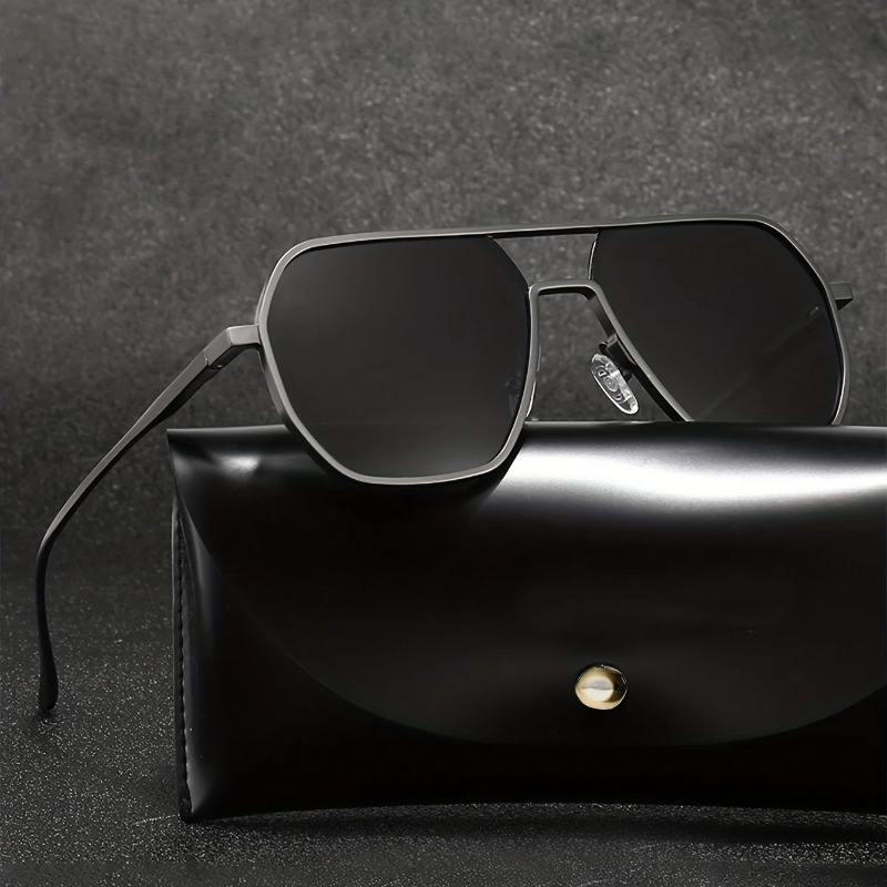 Vintage Fashion Brands - Vintage Polarized Sunglasses Men Fashion Black