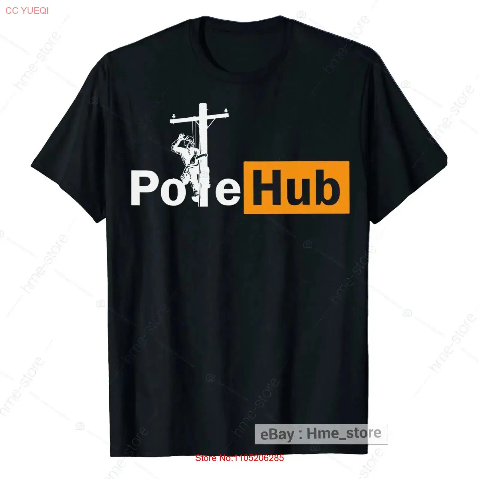 Vintage Fashion Hub - Pole Hub Power Lineman Funny Line
