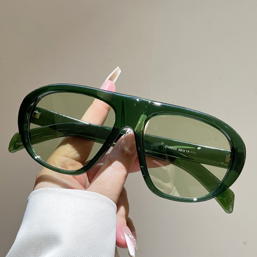 Vintage Fashion Brands - New Oversized Pilot Sunglasses Women Men