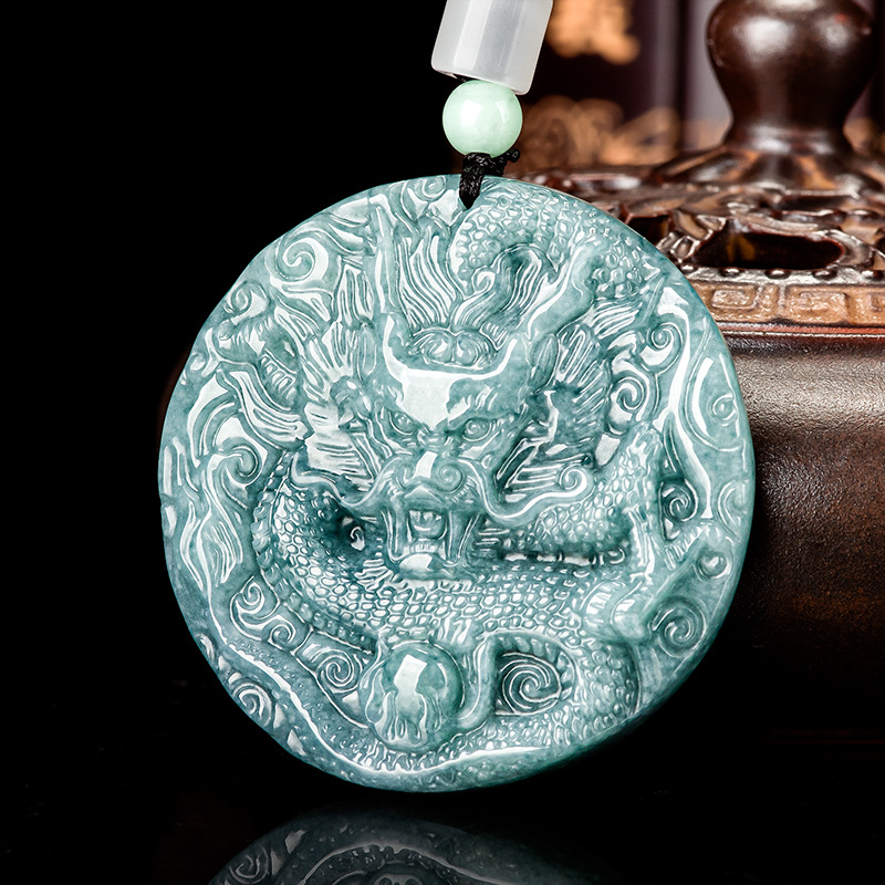 Burmese Jadeite Dragon Pendant - огляд і ціна Vintage Fashion For Women