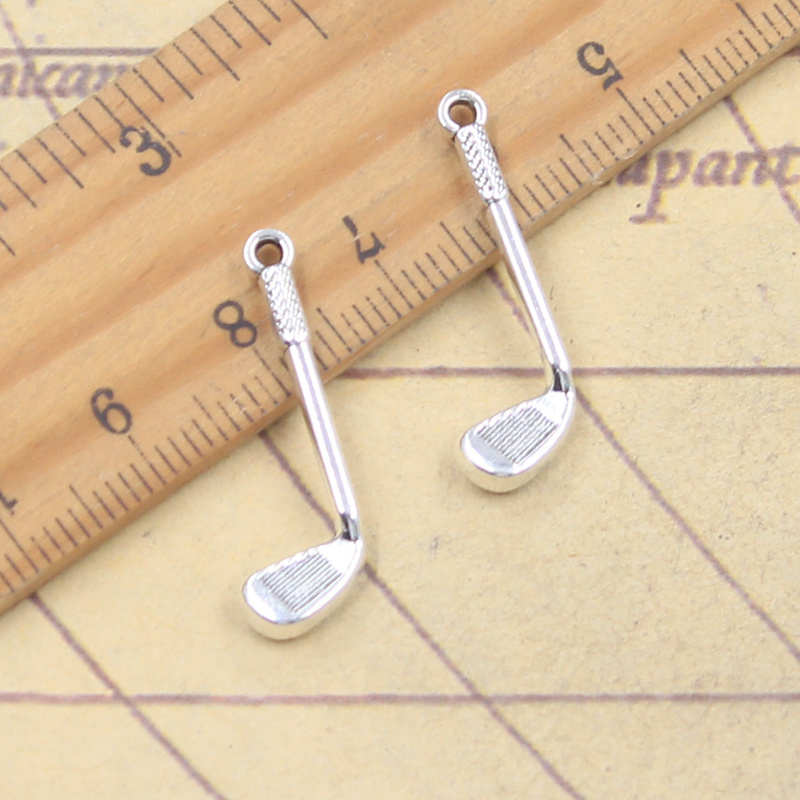 20pcs Charms golf club 27x9mm  - огляд і ціна Vintage Fashion Club Photos