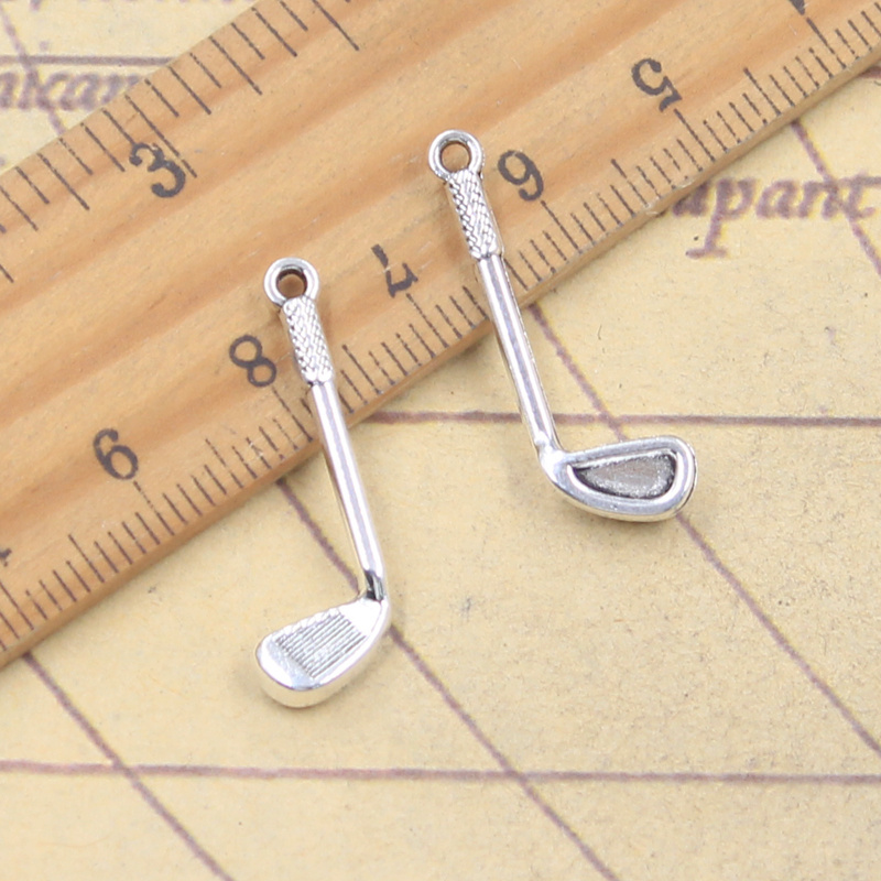 20pcs Charms golf club 27x9mm  - огляд і ціна Vintage Fashion Club Photos