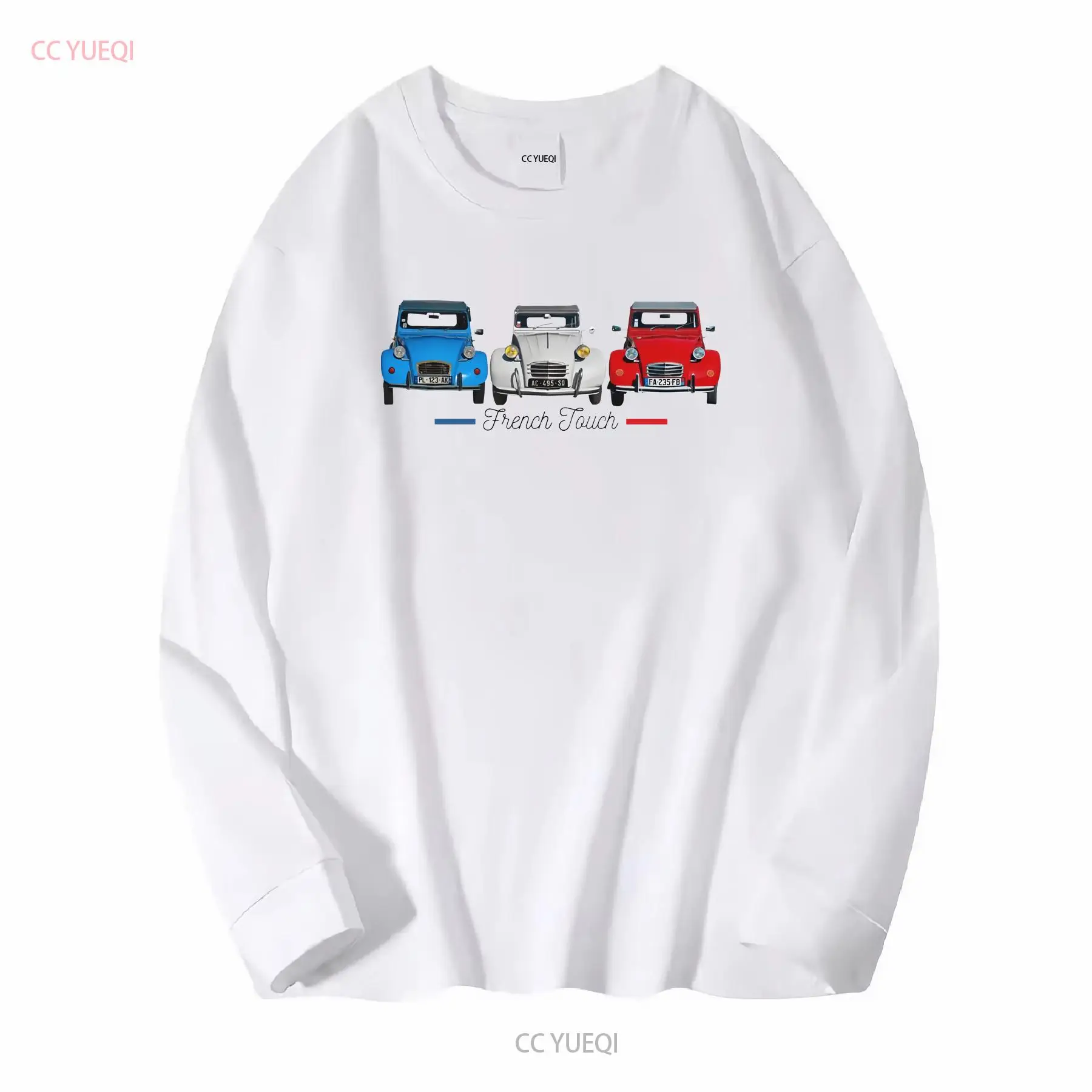 Two horses 2 CV T Shirt cotton - огляд і ціна Vintage Fashion Jersey