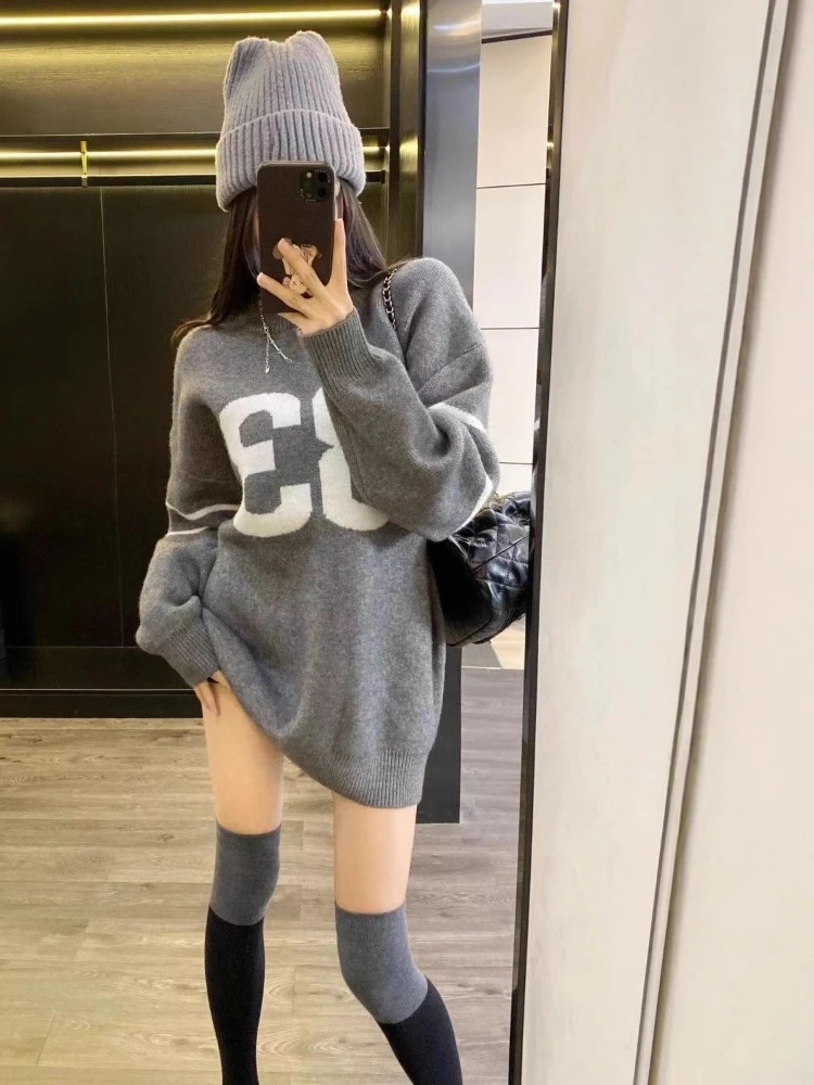 Y2K Vintage Knitted Sweater Wo - огляд і ціна Vintage Fashion For Women
