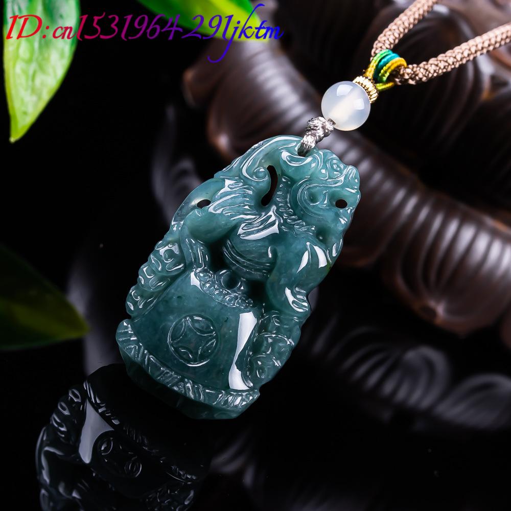 Burmese Jadeite Pixiu Pendant  - огляд і ціна Vintage Fashion For Women