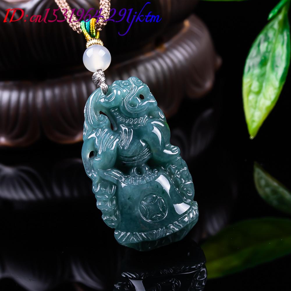 Burmese Jadeite Pixiu Pendant  - огляд і ціна Vintage Fashion For Women