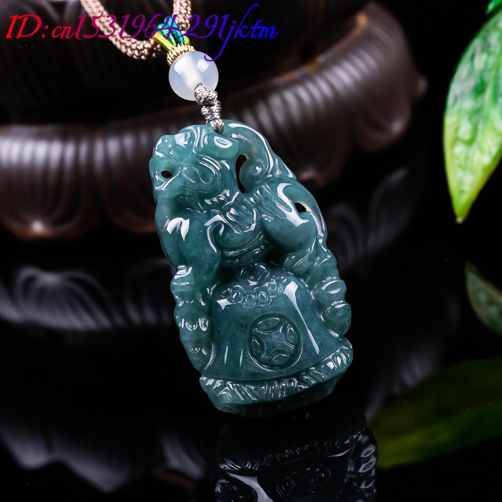 Burmese Jadeite Pixiu Pendant  - огляд і ціна Vintage Fashion For Women