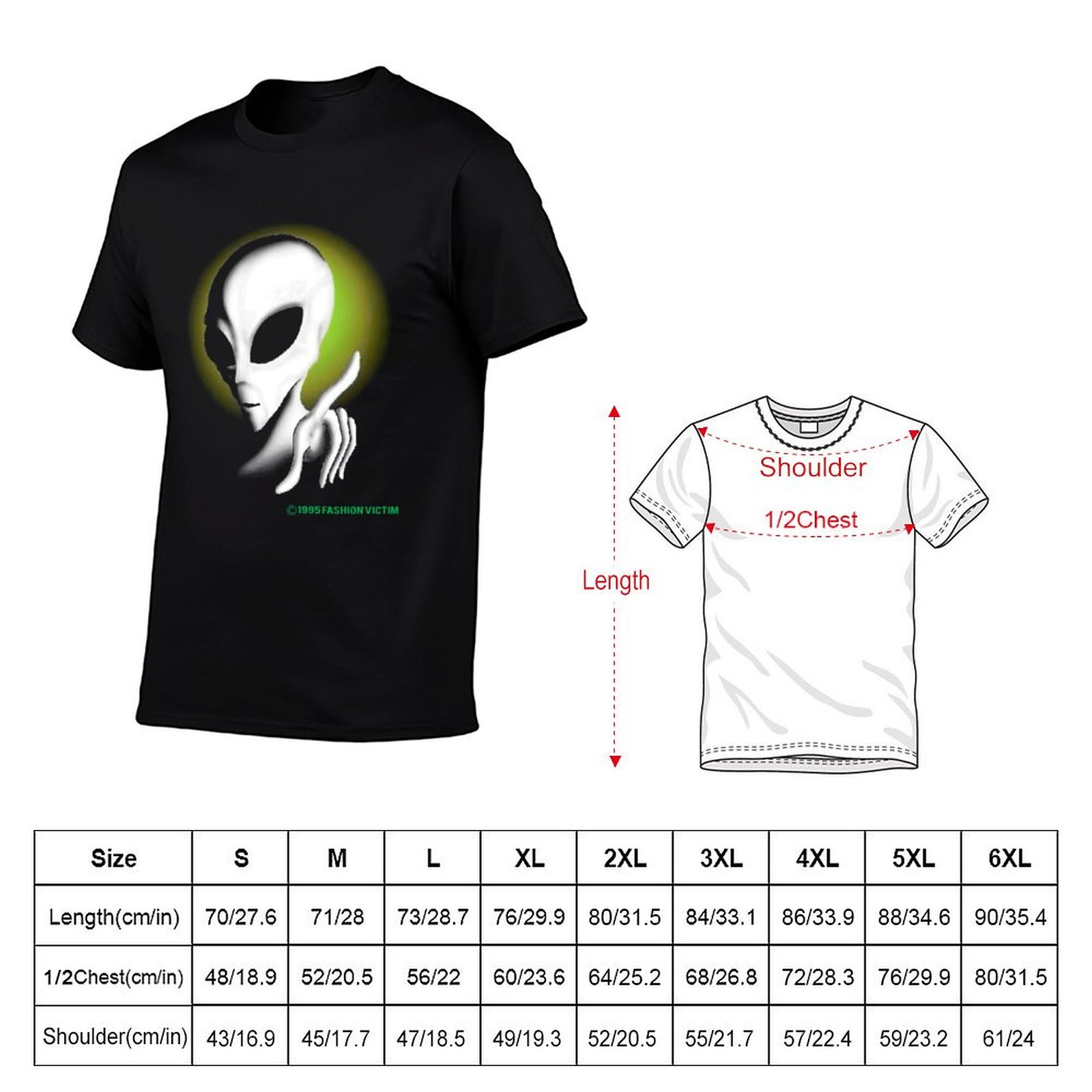 1995 ALIEN Vintage Glow In The - огляд і ціна Vintage Fashion Victim