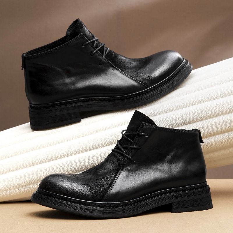 Vintage Mens Genuine Leather B - огляд і ціна Vintage Fashion Style