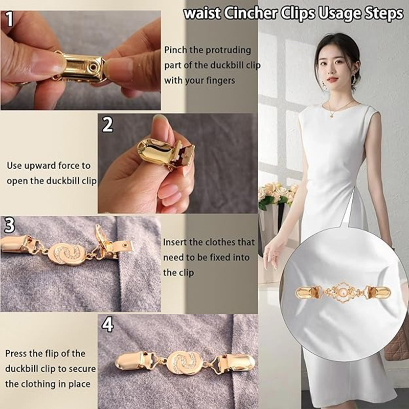 1PC Waist Cinch Clips Vintage  - огляд і ціна Vintage Fashion Jersey