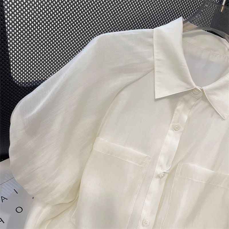 Women's Loose Bubble Sleeve Sh - огляд і ціна Vintage Fashion Hong Kong