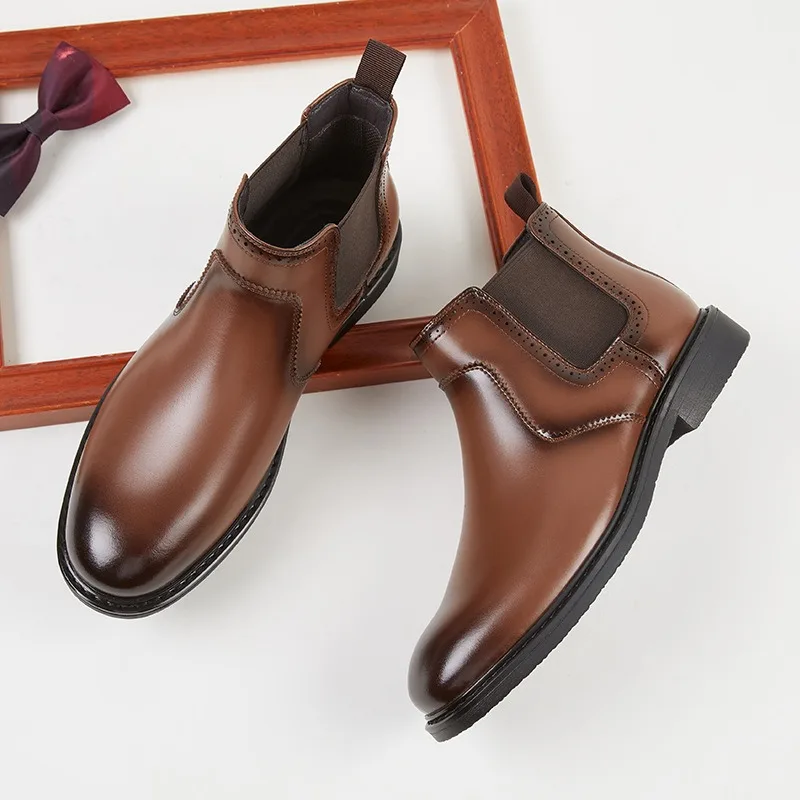 Vintage Mens Leather Oxford Bo - огляд і ціна Vintage Fashion Style