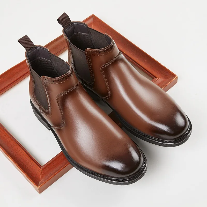 Vintage Mens Leather Oxford Bo - огляд і ціна Vintage Fashion Style