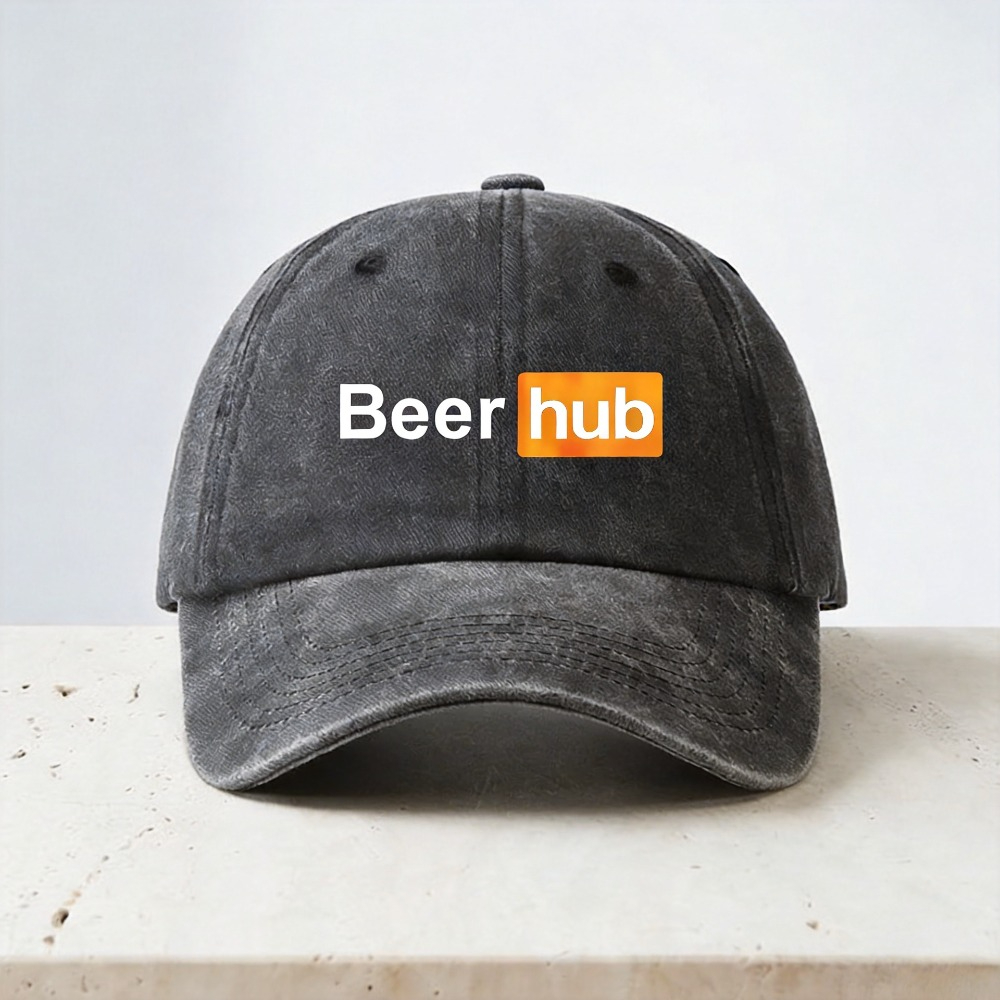 Beer Hub print Baseball Caps V - огляд і ціна Vintage Fashion Hub