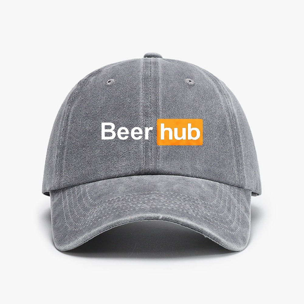 Beer Hub print Baseball Caps V - огляд і ціна Vintage Fashion Hub