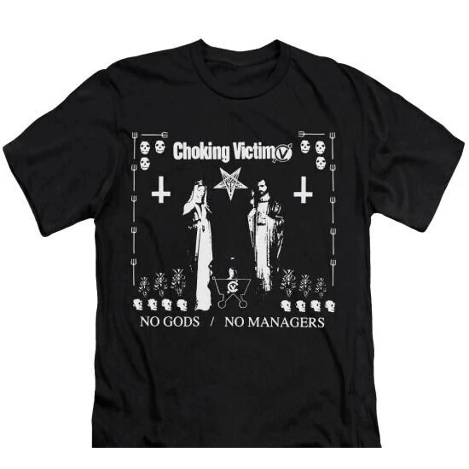 Choking Victim T Shirt Band Me - огляд і ціна Vintage Fashion Victim