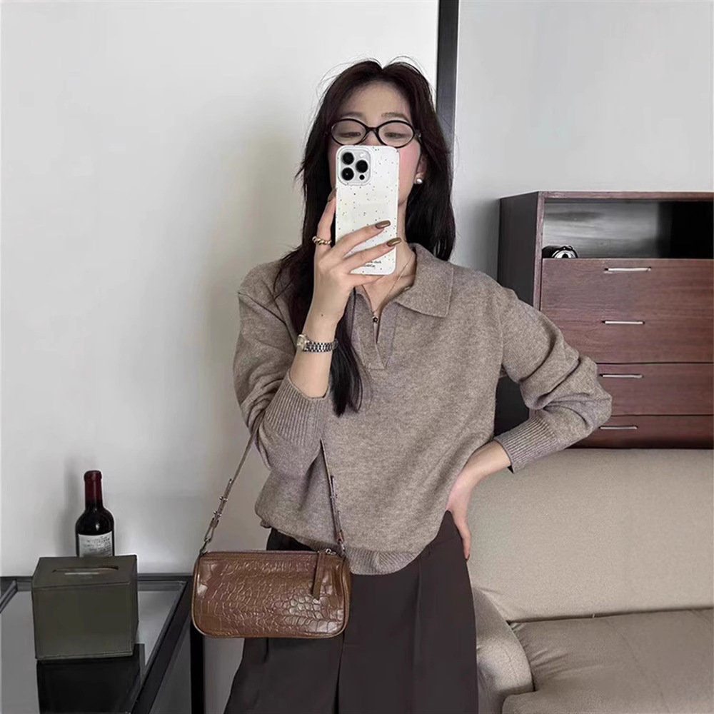 Collar sweater for women autum - огляд і ціна Vintage Fashion Hong Kong
