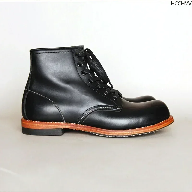 Vintage Men Goodyear-Welted Ge - огляд і ціна Vintage Fashion Style