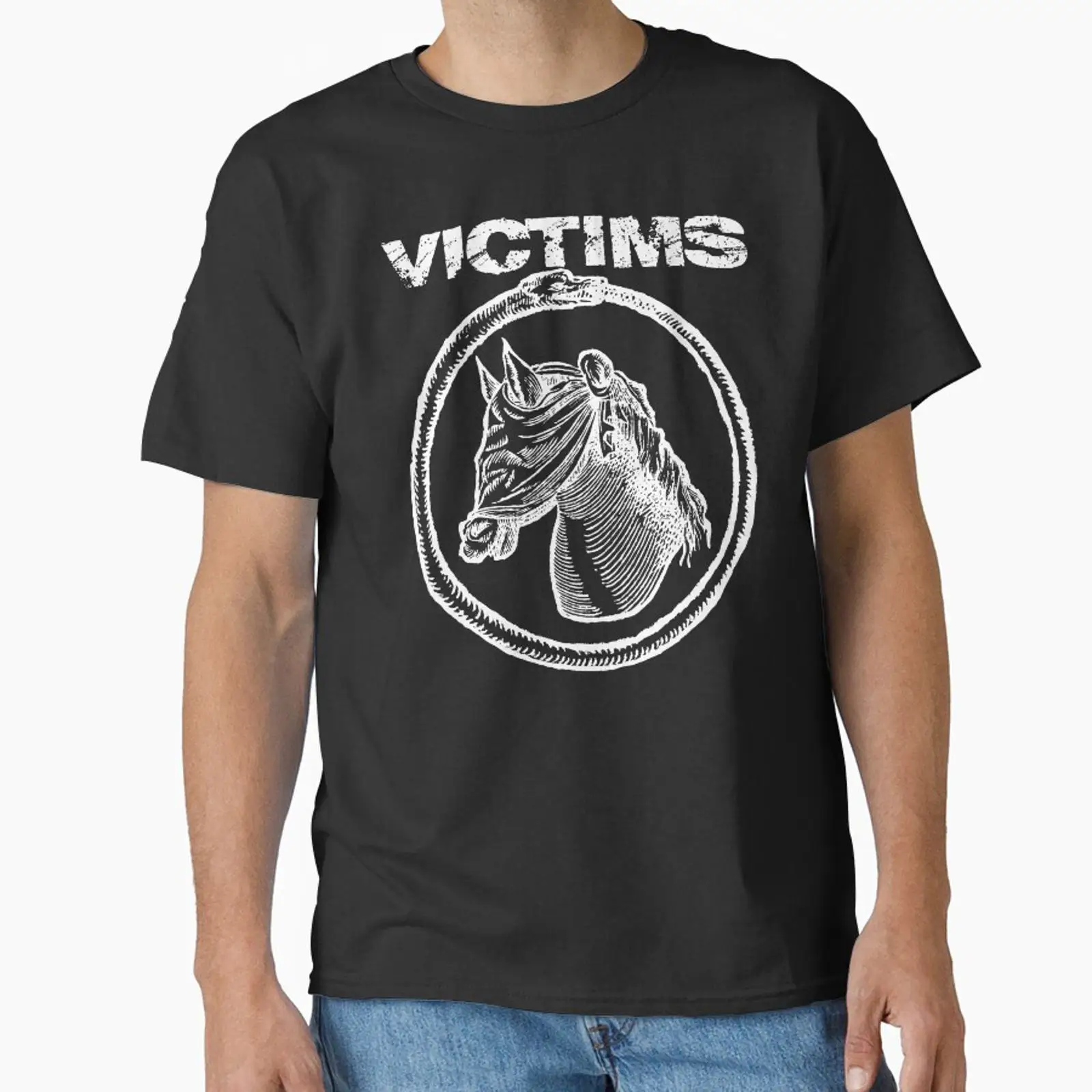 VICTIMS HORSE Classic T Shirt  - огляд і ціна Vintage Fashion Victim